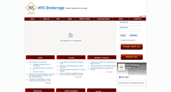 Desktop Screenshot of nvsbrokerage.com